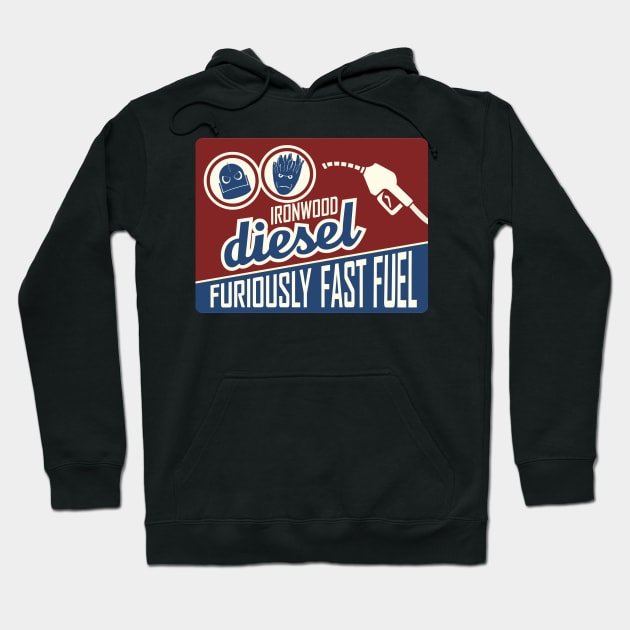 Ironwood Diesel Hoodie by joefixit2